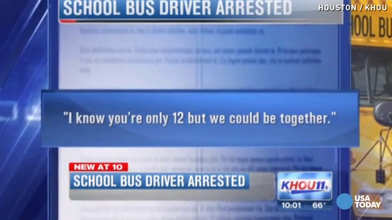 Bus driver accused of holding 12-year-old captive