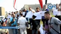 شاهد .. مسيرة لسلسله بشرية ضد التحرش بميدان التحرير