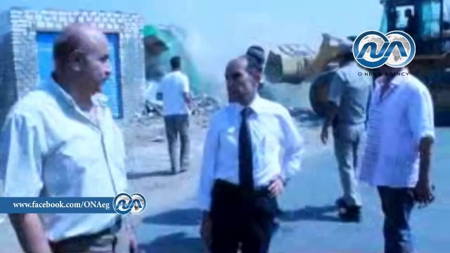 شاهد .. محافظ الفيوم يقود حملة لإزالة 38 حالة تعدى على الأراضى الزراعية