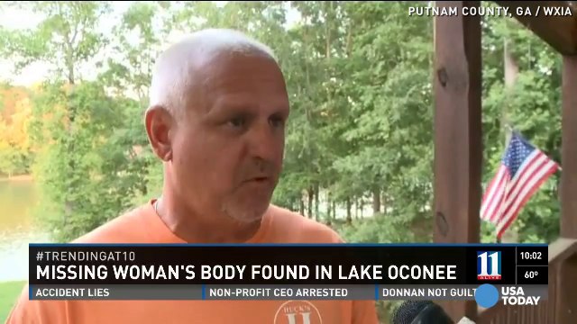 Missing woman found murdered in lake