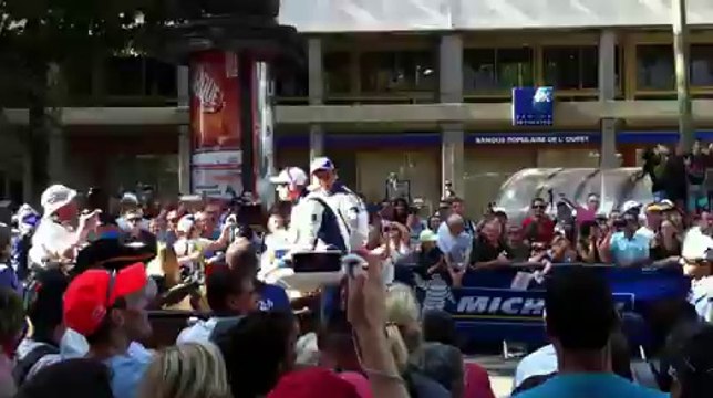 Drivers Parade, pole Toyota