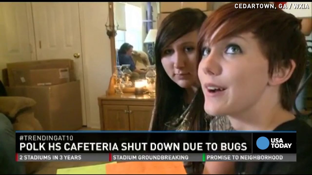 School cafeteria shut down by roach infestation