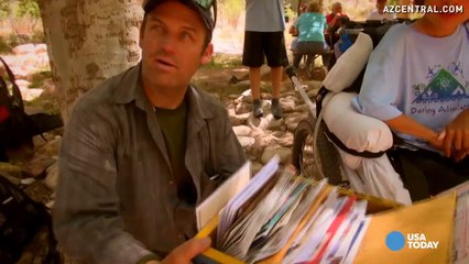 Boy is carried down Grand Canyon to achieve dream