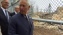 Prince Charles feeds polar bear at Canada zoo