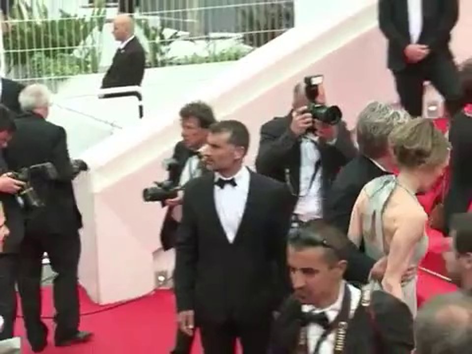 Cannes red carpet: Sharon Stone, wim Wenders