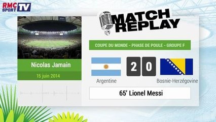 Argentine - Bosnie : Le Match Replay avec le son RMC Sport !