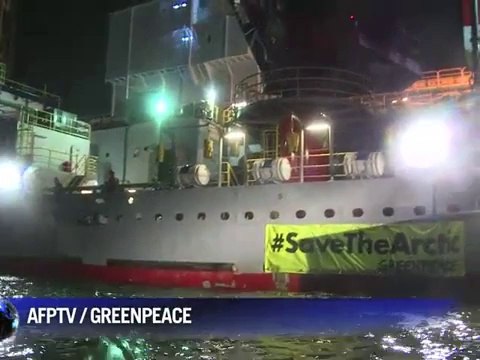Greenpeace activists arrested in Holland over drill protest