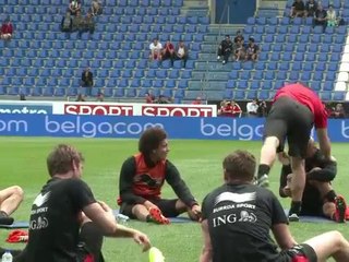 Belgium's national team prepares for the 2014 world cup