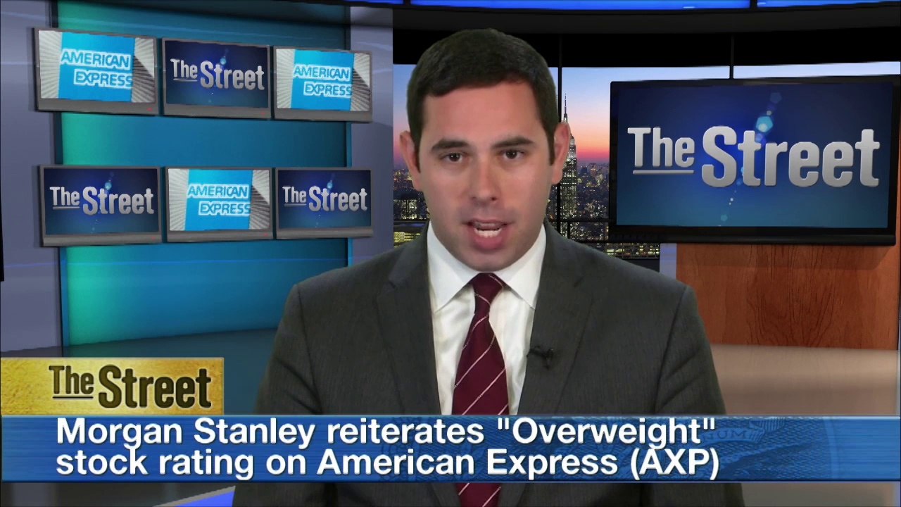 American express pops as Morgan Stanley cheers revenue Outlook
