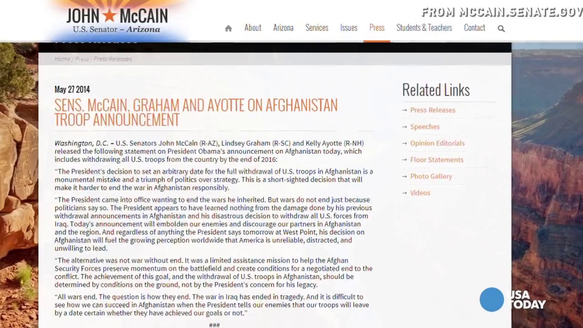 Obama ends combat in Afghanistan this year | USA NOW