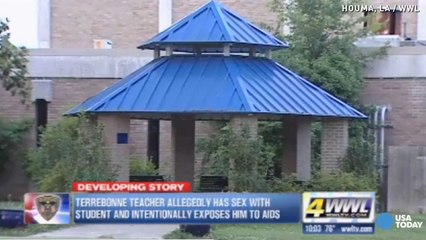 Teacher accused of exposing teen to AIDS
