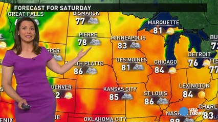 Saturday's forecast: Gorgeous weather on the West coast