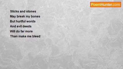 poor lil copycat - Sticks And Stones