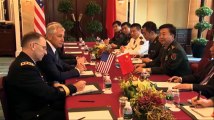 Hagel spars with China over territorial issues