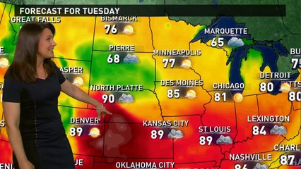 Tuesday's forecast: Severe storms to blast U.S.