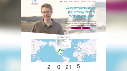 South Dakota pilot, 19, aims for world record