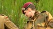 WWII enthusiasts re-enact camps in Normandy