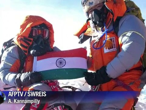 Indian schoolgirl elated after scaling Everest