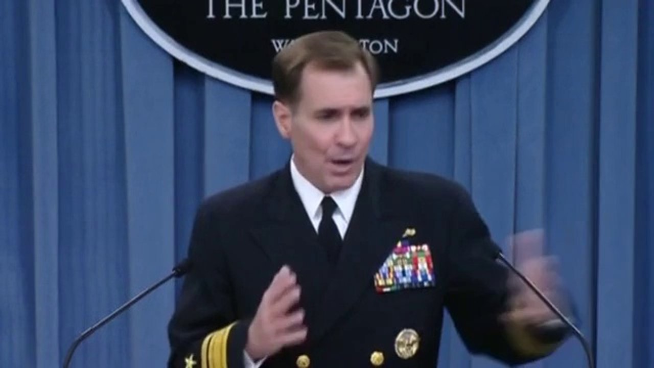 Pentagon cannot confirm Iranian special forces in Iraq