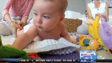 Baby spa: Because they need help relaxing too, right?