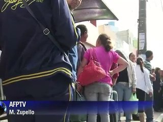 Metro strike brings commuter chaos to world cup city