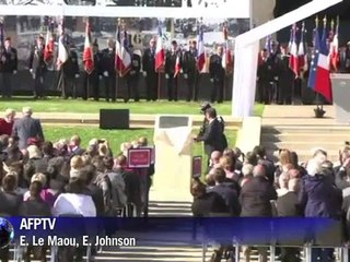French president opens D-day ceremonies