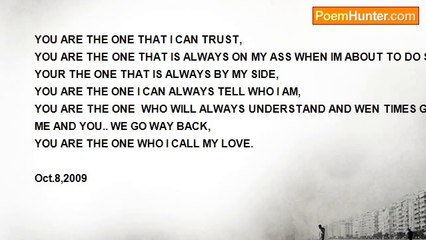 Beatriz Adriana Flores - You are the one