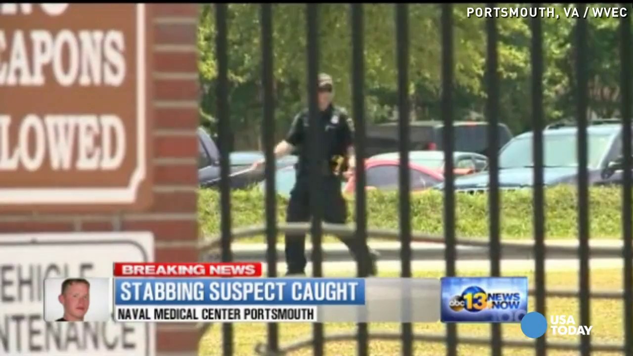 Naval Medical stabbing suspect captured