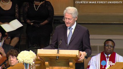 Maya Angelou's memorial service draws thousands