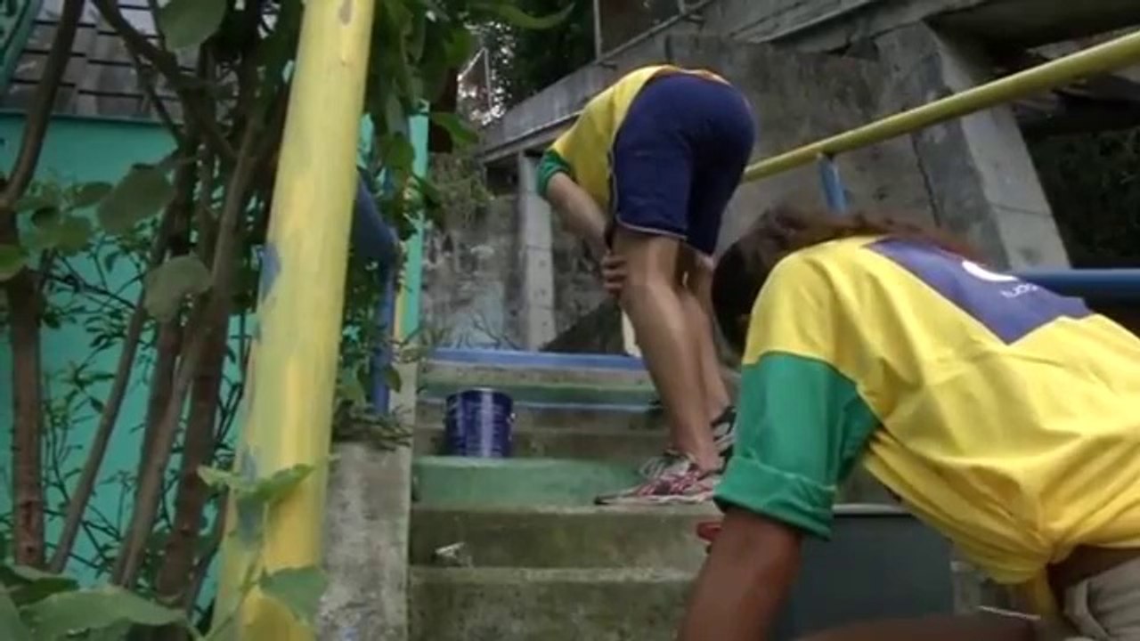 Rio's favelas get world cup makeover