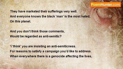 Lawrence S. Pertillar - Why Have You Not Written Anything About the Jews?