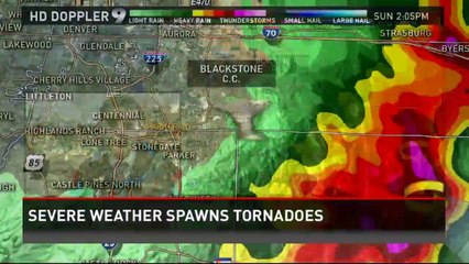Severe storms hit Colorado, damage reported