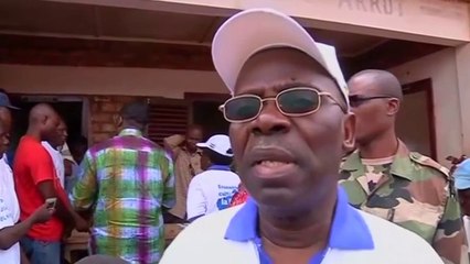 A call to put down weapons in central African republic