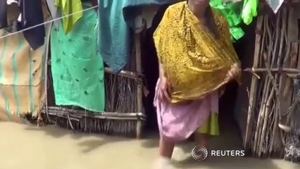 Waters of despair as floods strike Somalia refugee camp