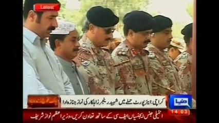 Funeral held for soldier killed in Karachi airport attack