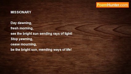 Jonathan Robin: Inspiring Missionary Morning Reflection ☀️