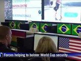 Police from footballing countries arrive in Brazil
