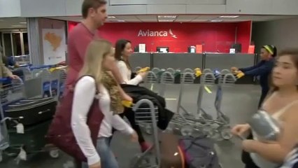 Rio airport workers strike on eve of world cup