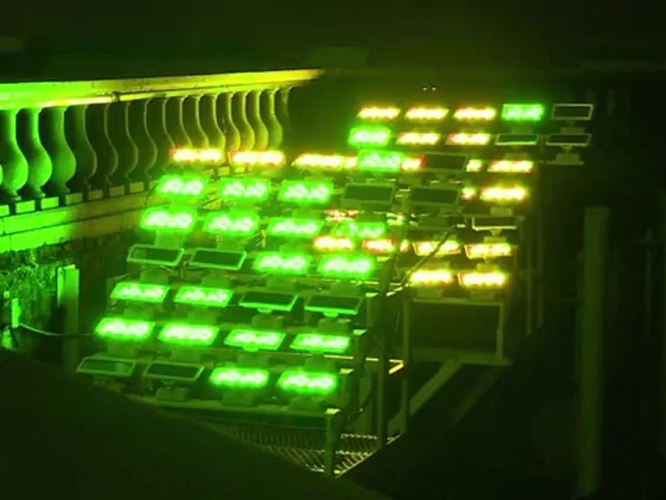 Rio's Christ the Redeemer lights up for the world cup