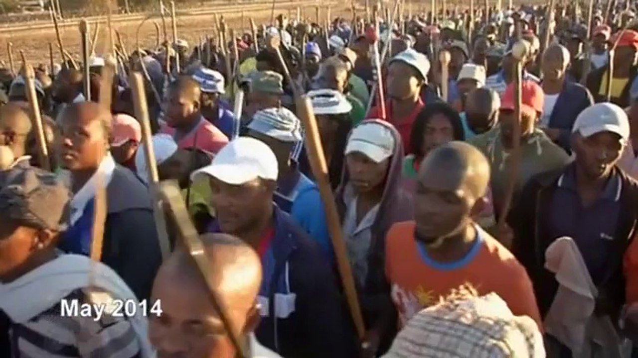 Platinum mining strike - end in sight