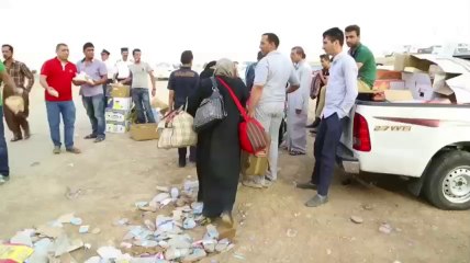 UN: 300,000 new refugees in Iraq this week