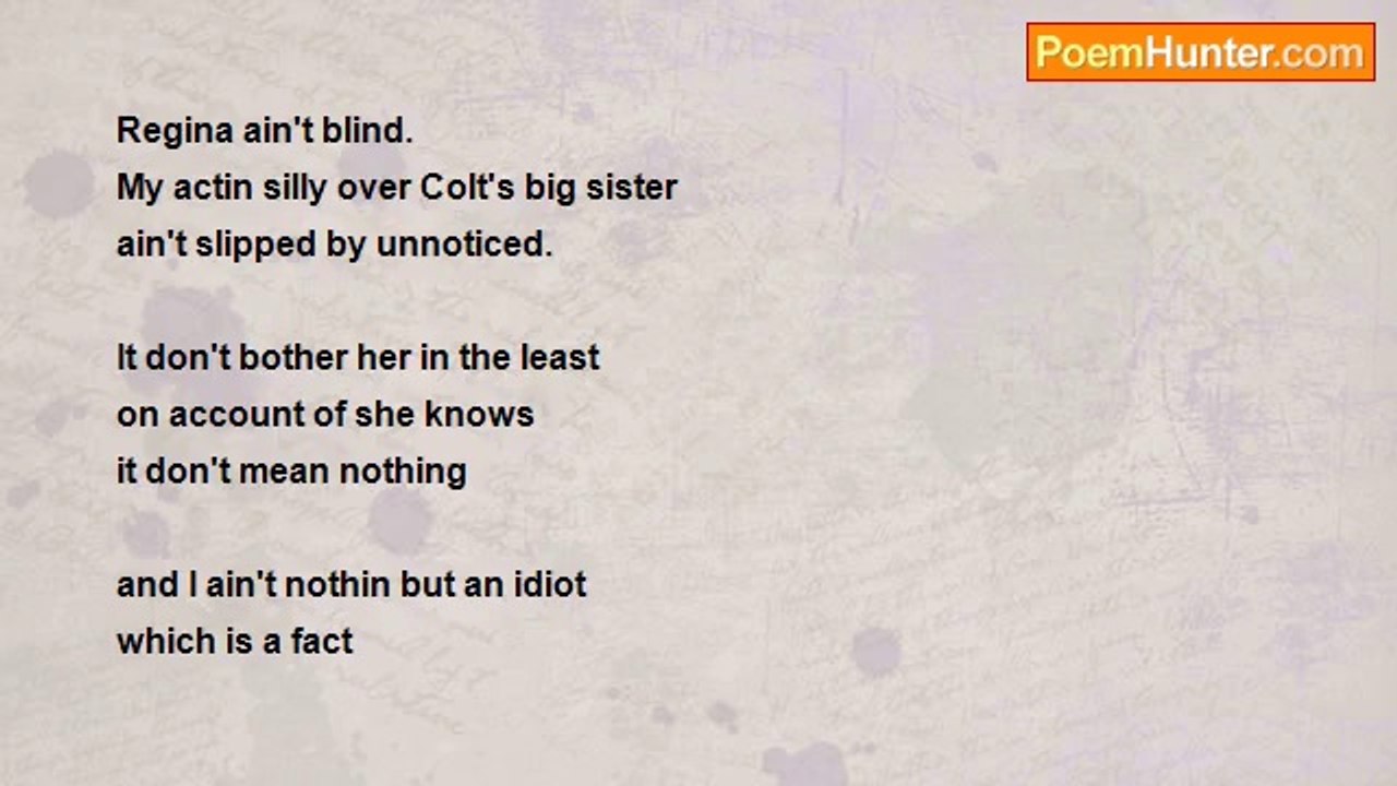 Hanque O . . . - Regina's Poems #011:  The Sound of Silence