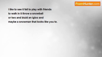 alec smith - snow falling