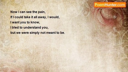 Victoria McBroom - We weren't meant to be..