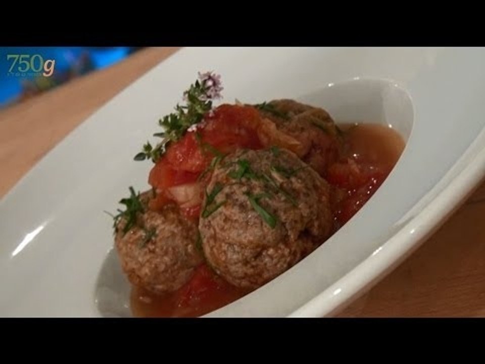Recette de Boulettes de viande, sauce tomate - 750 Grammes