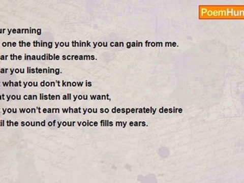 Travis Snell - I Hear You Listening