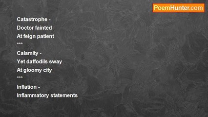 Chandrashekar a posy poet - Rays..