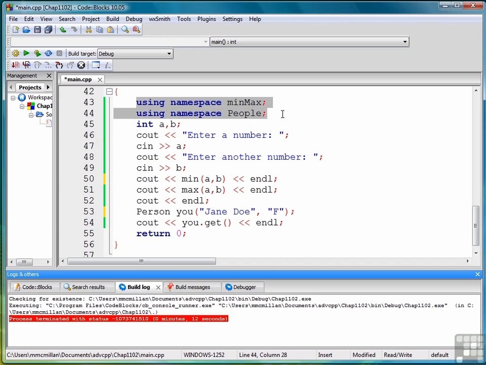 Advanced C++ Programming 74