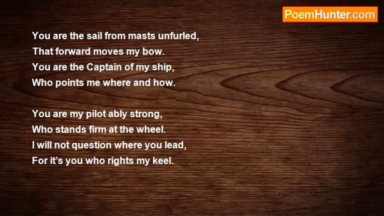 Robert Edgar Burns - My Heart's Pilot!