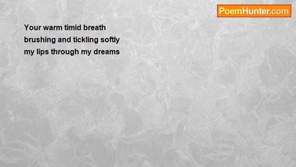 Nizamettin Esen Haymanali - Your timid breath (haiku)